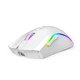 Мышь беспроводная с аккумулятором и подсветкой HXSJ T69 2,4GHz White - изображение 2