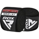Бинт для спорту RDX на коліна K1 GYM Knee Wraps Full Black (WAH-K1FB) - зображення 5