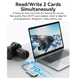 Док-станція USB3.1 Type-C --> HDMI/USB 3.0x3/SD/TF/PD 100W 7-in-1 Vention - изображение 4