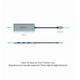 Док-станція USB3.1 Type-C --> HDMI/USB 3.0x3/SD/TF/PD 100W 7-in-1 Vention - изображение 7