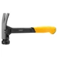 Молоток DeWALT RIP-CLAW, цельнометаллический, 624 г, с прямым гвоздодером (DWHT51006-0) - изображение 2
