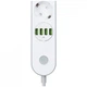 Сетевой фильтр питания ColorWay CW-CHE44W, 4 розетки/4USB White 2M (CW-CHE44W) (154437) - изображение 6