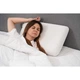 Подушка Ardesto ортопедическая Sleepwell, классическая прямоугольная, пена мемори, 60х40х12см белый (ART6040CLP) - изображение 8