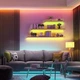 Світлодіодна стрічка Govee RGB Smart Wi-Fi + Bluetooth LED Strip Lights 15м Білий (H61543A1) - зображення 10