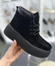 Жіночі черевики демісезонні ShoesBand Чорні натуральна замша 38 (24 см) (S22061-1д) - зображення 3