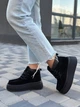 Жіночі черевики демісезонні ShoesBand Чорні натуральна замша 36 (23 см) (S22061-1д) - зображення 8