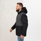 Зимова куртка чоловіча великого розміру UF-fashion 103-двл DV MEN'S 54 графітовий - зображення 2