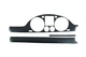 Накладки на панель (дополнения) Титан для Volkswagen Passat B6 2006-2012 гг - изображение 3