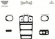 Накладки на панель (Meric) Дерево для Chrysler Voyager 2001-2007 гг - изображение 6