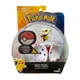 Ігрова фігурка Throw 'N' Pop Poke Ball Pokemon К'юбон з покеболом 5 см - зображення 3