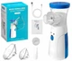 Інгалятор для дорослих та дітей Mesh Nebulizer JSL-W302 ультразвуковий ручний небулайзер - зображення 5