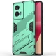 Захисний чохол з підставкою Deexe Bibercas для Motorola Edge 50 Fusion - Green - зображення 1
