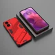 Захисний чохол з підставкою Deexe Bibercas для Motorola Moto G24 - Red - зображення 5