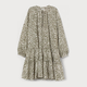 Платье миди летнее женское H&M Love Stories 7581100arl L Хаки (PS2030000322084) - изображение 3