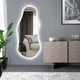 Зеркало настенное Art-com безрамное асимметричное Led-подсветкой 1260х560 мм без сенсорной кнопки (без выключателя) (BRL 9 home) - изображение 1