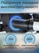 Перехідник type 2 type 1 1фаза для електромобіля / адаптер для швидкої зарядки тип 2 на тип 1 / 32А 400V 9630 feyree Чорний 73125 - зображення 2