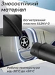 Перехідник type 2 type 1 1фаза для електромобіля / адаптер для швидкої зарядки тип 2 на тип 1 / 32А 400V 9630 feyree Чорний 73125 - зображення 3