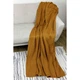 Плед Прованс Happy Fall Kosa Охра 130х170 см (m420359) - изображение 1