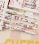 Набір ручок 6 ШТ автоматичні гелеві Чорні 0.5 мм Корпус пластик Hello Kitty - зображення 6