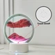 Ночник 3D зыбучие пески с Led подсветкой 7 режимов песок Сахары - изображение 3