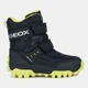 Чоботи зимові дитячі Geox Himalaya B.B ABX C Black/Lime р. 31\13\20 см - зображення 1