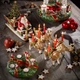 Подсвечник Villeroy & Boch Christmas Toys Memory олени Санта-Клауса 22x70х16 см (1486026500) - изображение 4