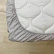 Сменное постельное белье в детскую кроватку Baby Dream Коты в облаках серый - изображение 4