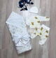 Комплект на выписку (конверт и костюмчик) Весенне-Летний КЛ241 - изображение 2