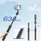 Гибкий трипод селфи Flex Tripod с Bluetooth и пультом управления для экшн-камеры, смартфона, черный - изображение 3