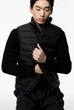 Чоловічий легкий стьобаний жилет Slim fit H&M (57625) L Чорний - изображение 3