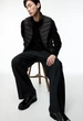 Чоловічий легкий стьобаний жилет Slim fit H&M (57625) L Чорний - изображение 4