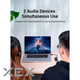Звукова плата USB Vention Audio USB - 3х3,5 мм jack 0.15m Volume Control (CDRBB) - изображение 11