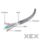 Патч-корд CABLEXPERT SSTP Cat.6a 30м White (PP6A-LSZHCU-W-30M) - изображение 2