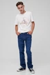 Джинси Wrangler Greensboro Regular Straight Fit (W15QQ1150) Синій 31-34 - зображення 2
