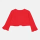 Детское болеро для девочки Chicco 09864-075 86 см Красное (8059609346547) - изображение 2