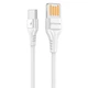 Кабель Proove Double Way Silicone USB на Type-C 2.4A (1m) White - зображення 1