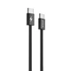 Кабель Proove Energy Stream 60W Type-C to Type-C 3А (1m) Black - зображення 1