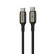 Кабель Proove Dense Metal 60w Type-C to Type-C 3А (1m) Black - изображение 1