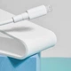 Кабель для iPhone Type-C to Lightning Proove Small Silicone 20W (1m) white - зображення 8