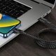 Кабель Proove Dense Metal Type-C to Type-C 60w (1m) black - зображення 11