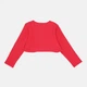 Детское болеро для девочки Chicco 09806-075 86 см Красное (8059609256136) - изображение 2