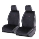 Накидки чехлы на передние для MITSUBISHI OUTLANDER 2006-2012 AUAU Polosso черные - изображение 1