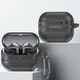 Захисний чохол Deexe Carbon Case для Samsung Galaxy Buds 3 / Buds 3 Pro / Buds 3 FE - Black - зображення 2