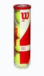 М'ячі тенісні Wilson Team Practice 4 Ball WRT111900 - зображення 2
