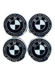 Колпачки в диски BMW, Black-White, заглушки в колеса 68 мм - изображение 3