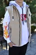Бежевий чоловічий жилет RED Vest To Day Beige 56 Бежевий - изображение 3