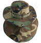 Панама HELIKON-TEX с защитой шеи Bonnie Hat PolyCotton Ripstop US Woodland (KA-BON-PR-04) - изображение 1