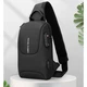 Рюкзак городской Mark Ryden на одно плечо 7039 7л с кодовым замком и USB Black (16252) - изображение 6