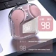 Навушники бездротові Bluetооth TWS Air 31 з боксом для заряджання Pink (16502) - зображення 4