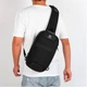 Рюкзак городской-антивор однолямочный Ozuko 9270 9л с кодовым замком с USB Black (16209) - изображение 9